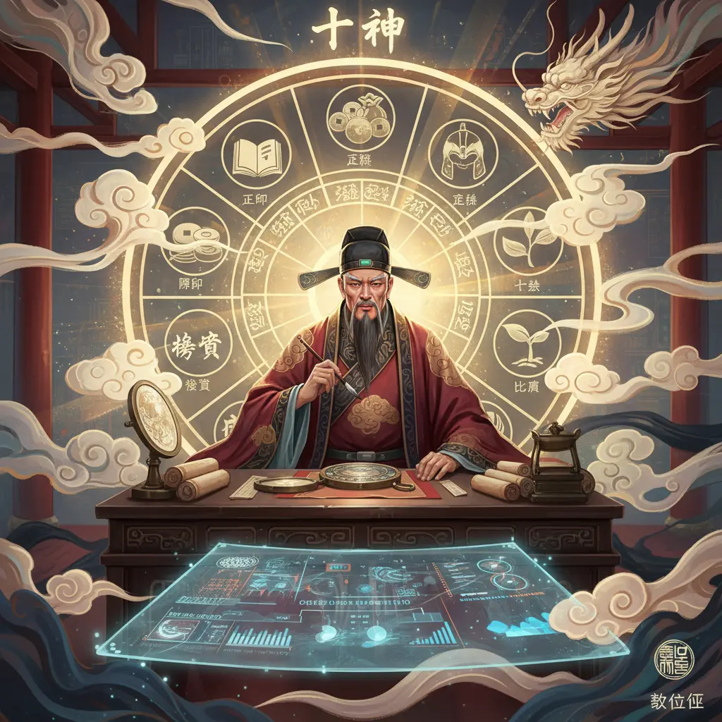 算命師傅 - 十神