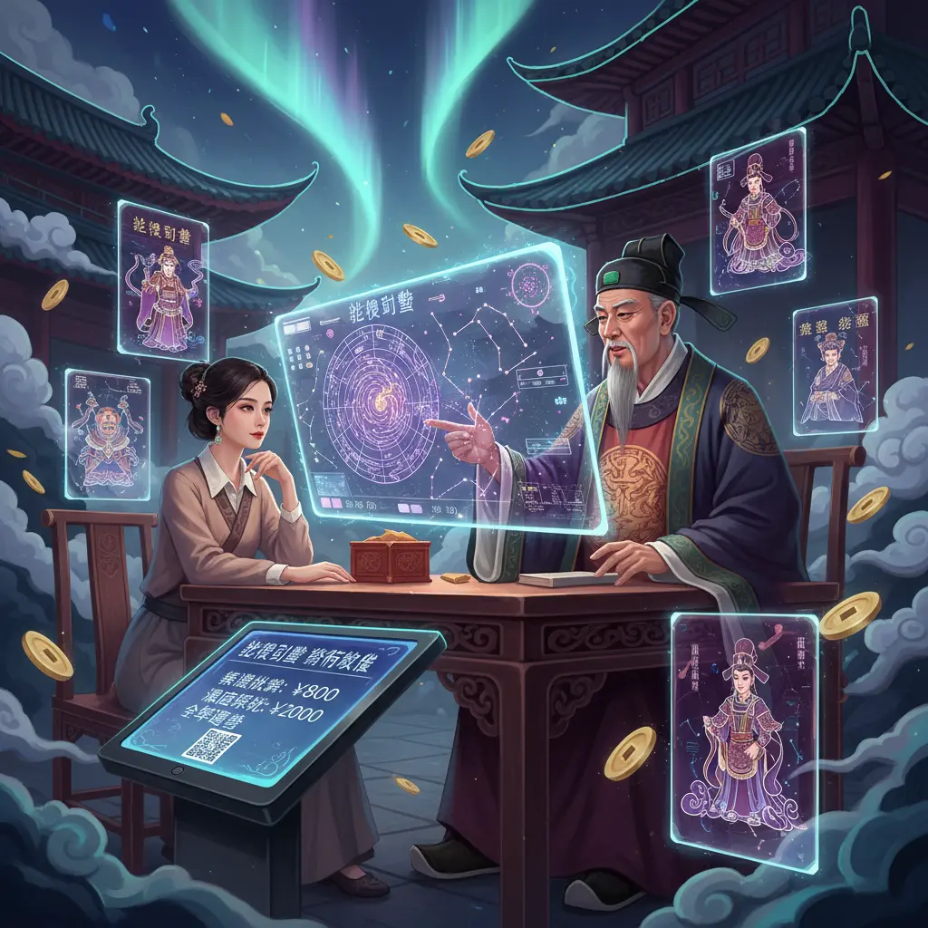 算命收費 - 紫微鬥數