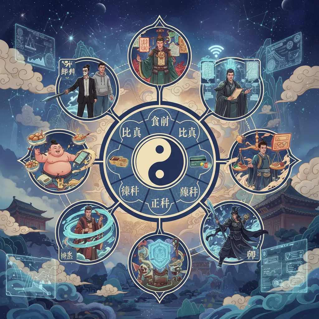 生辰八字 - 十神