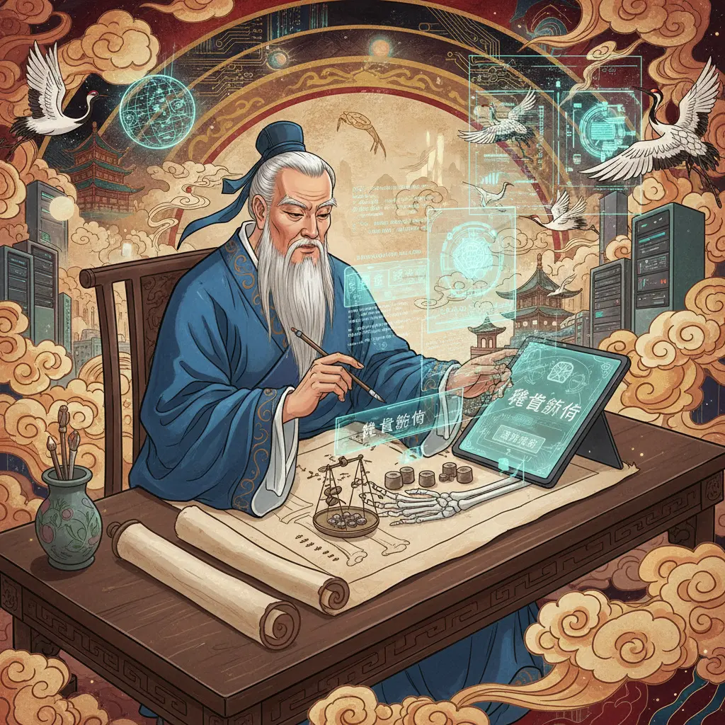 運勢推算 - 袁天罡稱骨