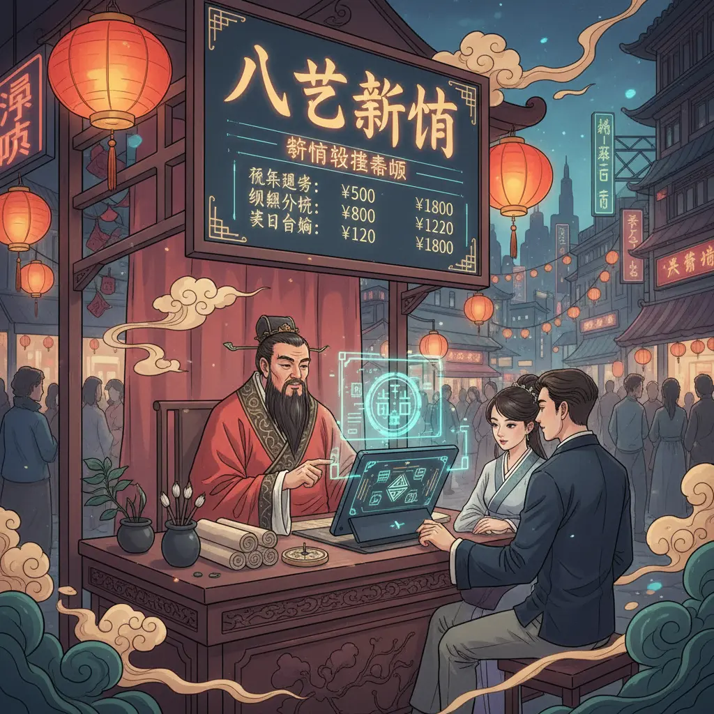 算命收費 - 八字算命