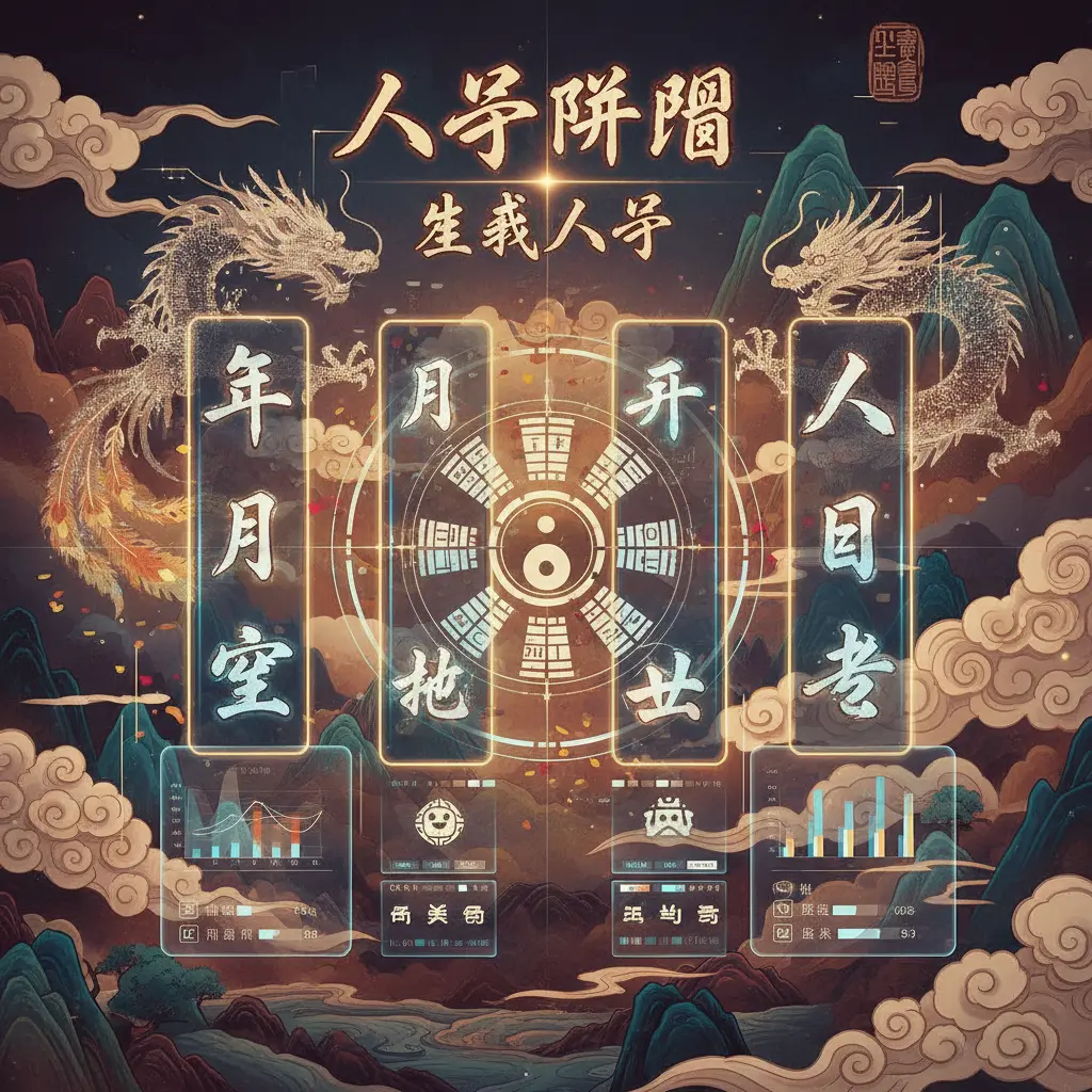 生辰八字 - 八字排盤