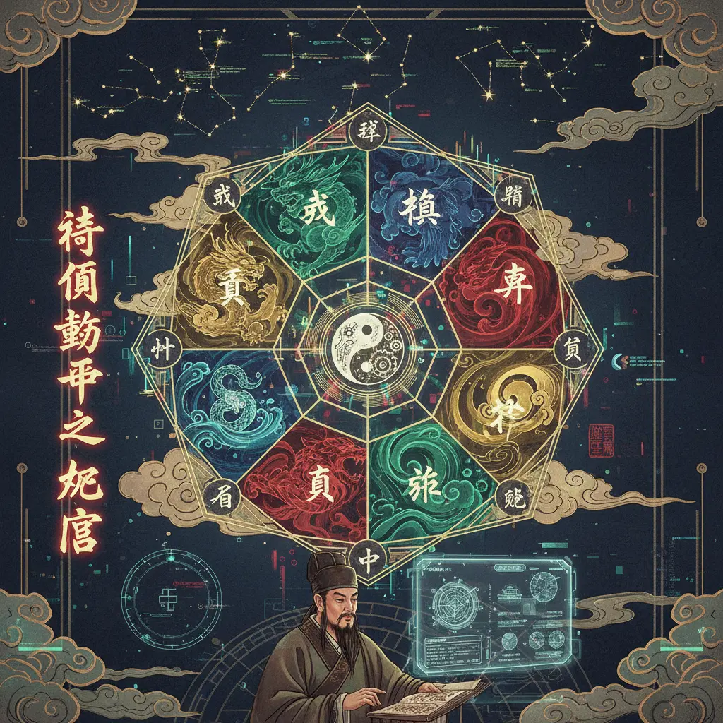 奇門遁甲 - 九宮