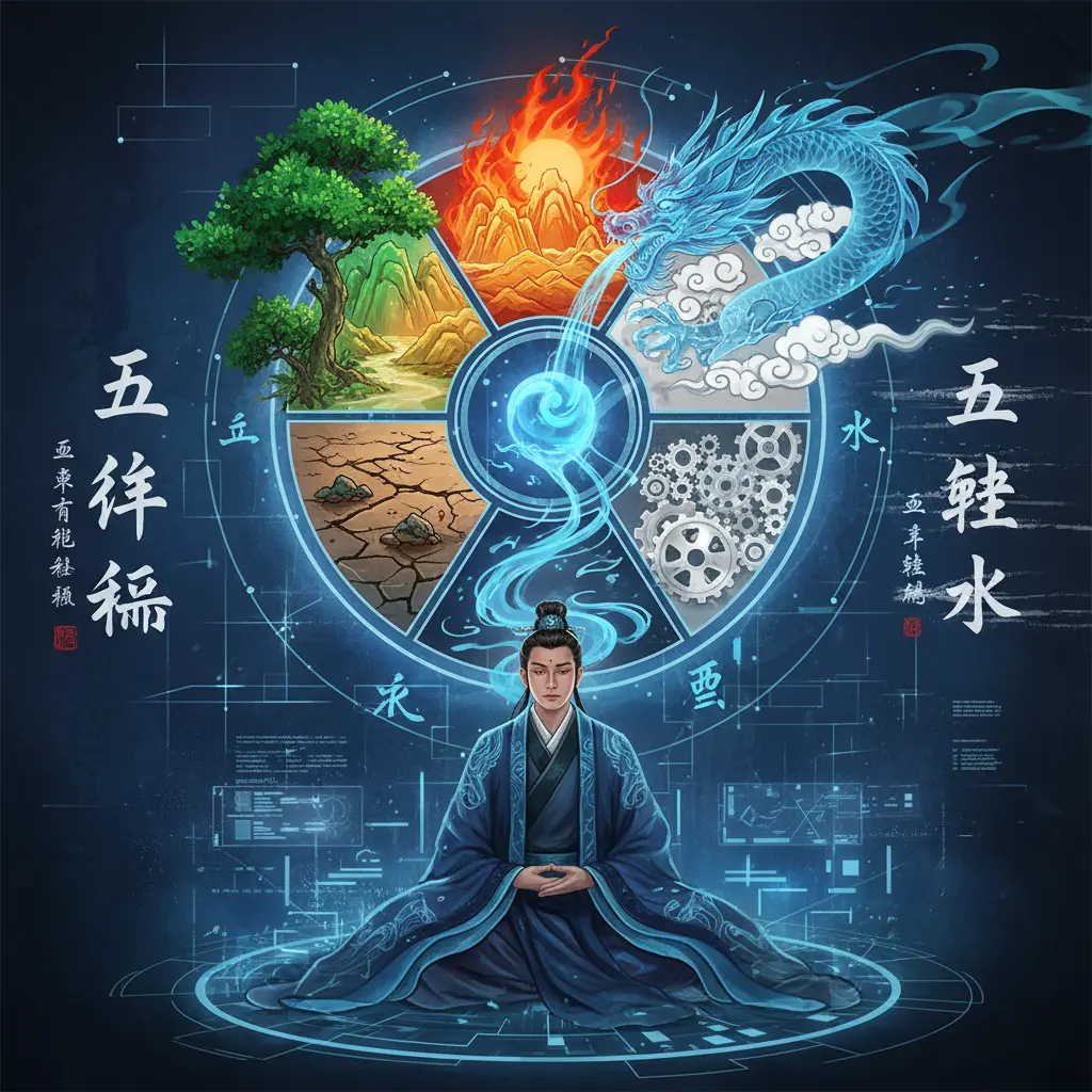 五行平衡 - 五行缺水