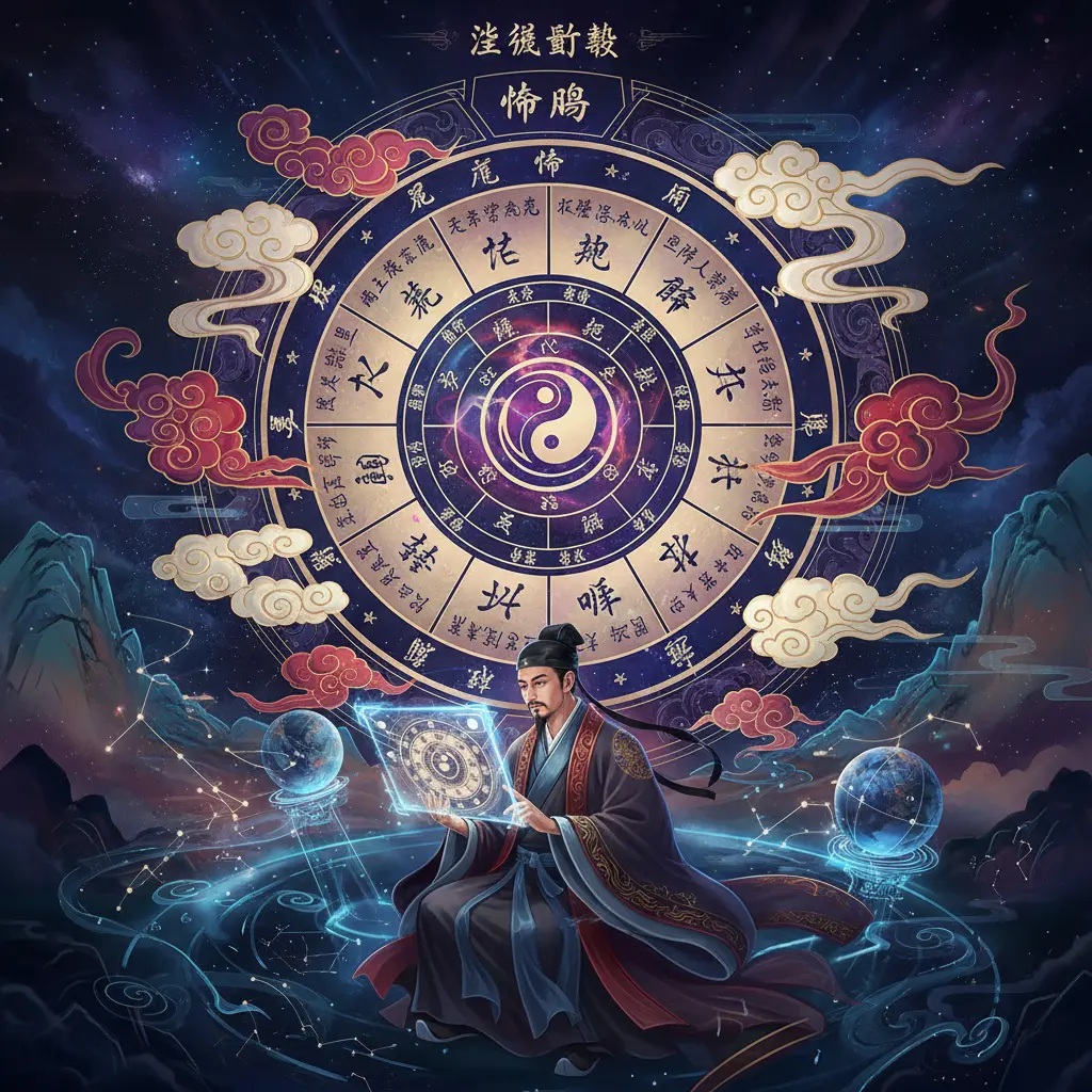 紫微鬥數 - 命盤