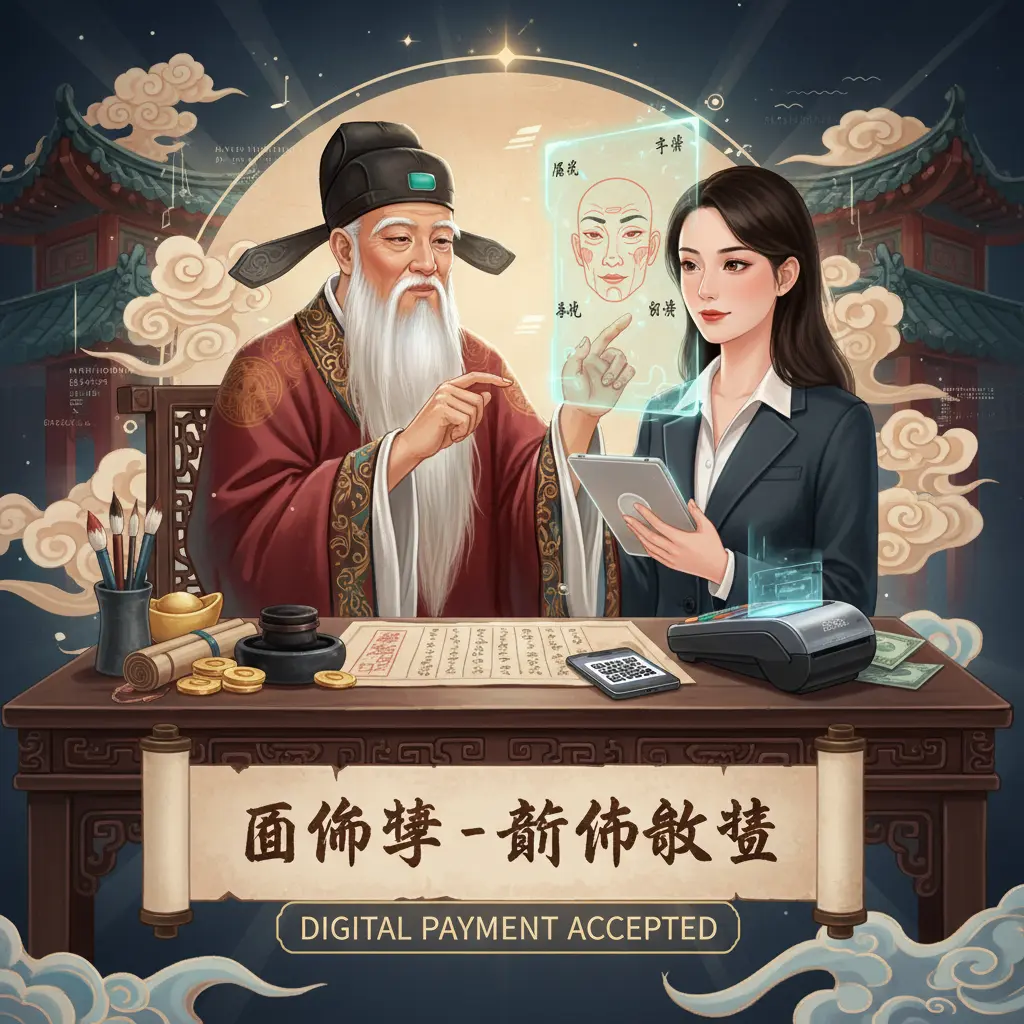 算命收費 - 面相學