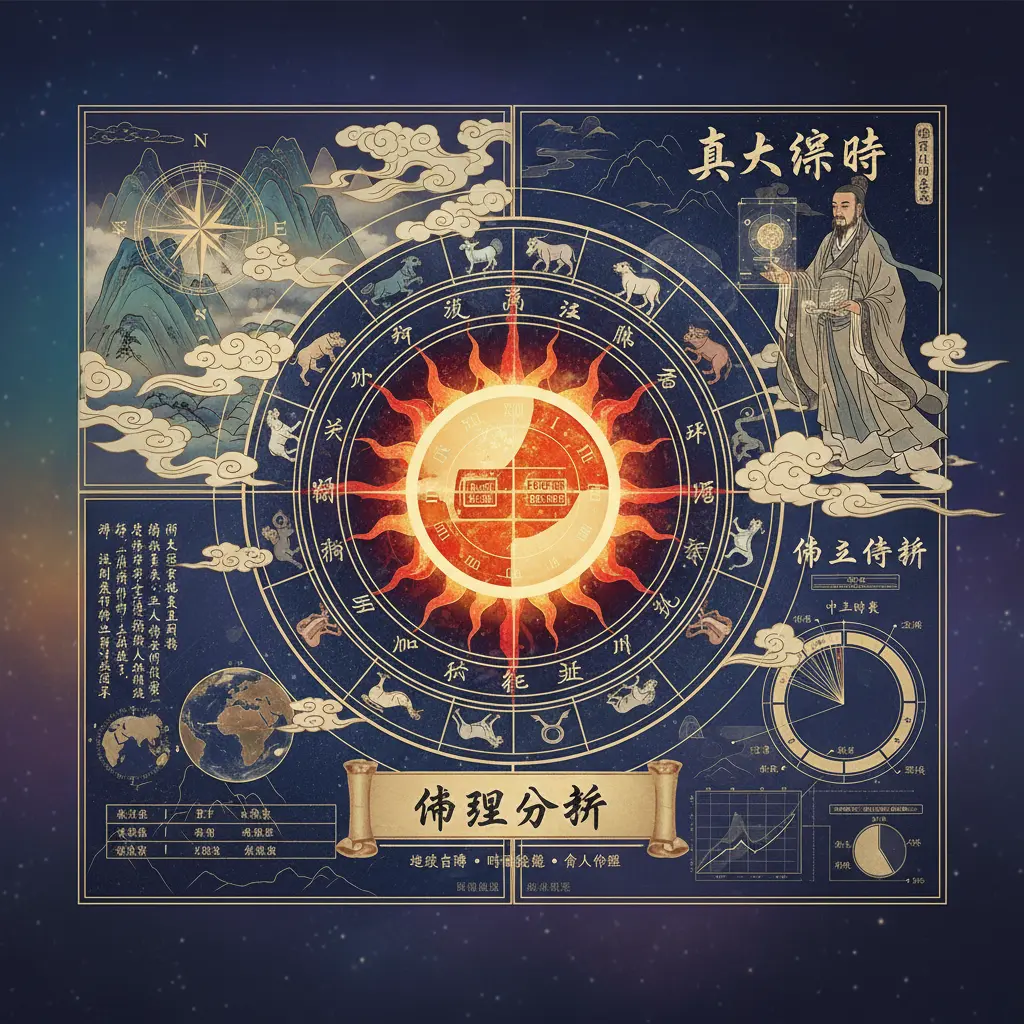 命理分析 - 真太陽時