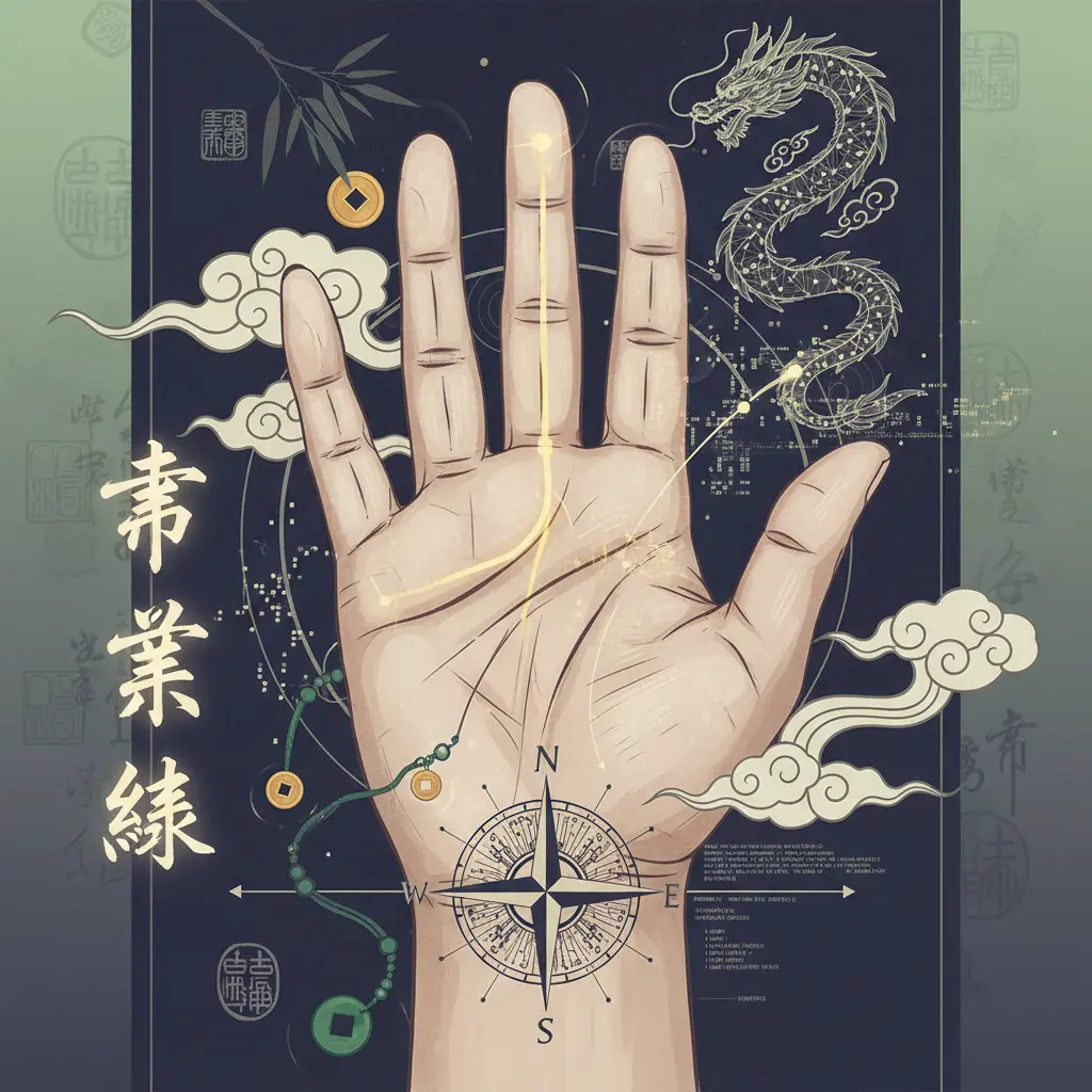 手相學 - 事業線