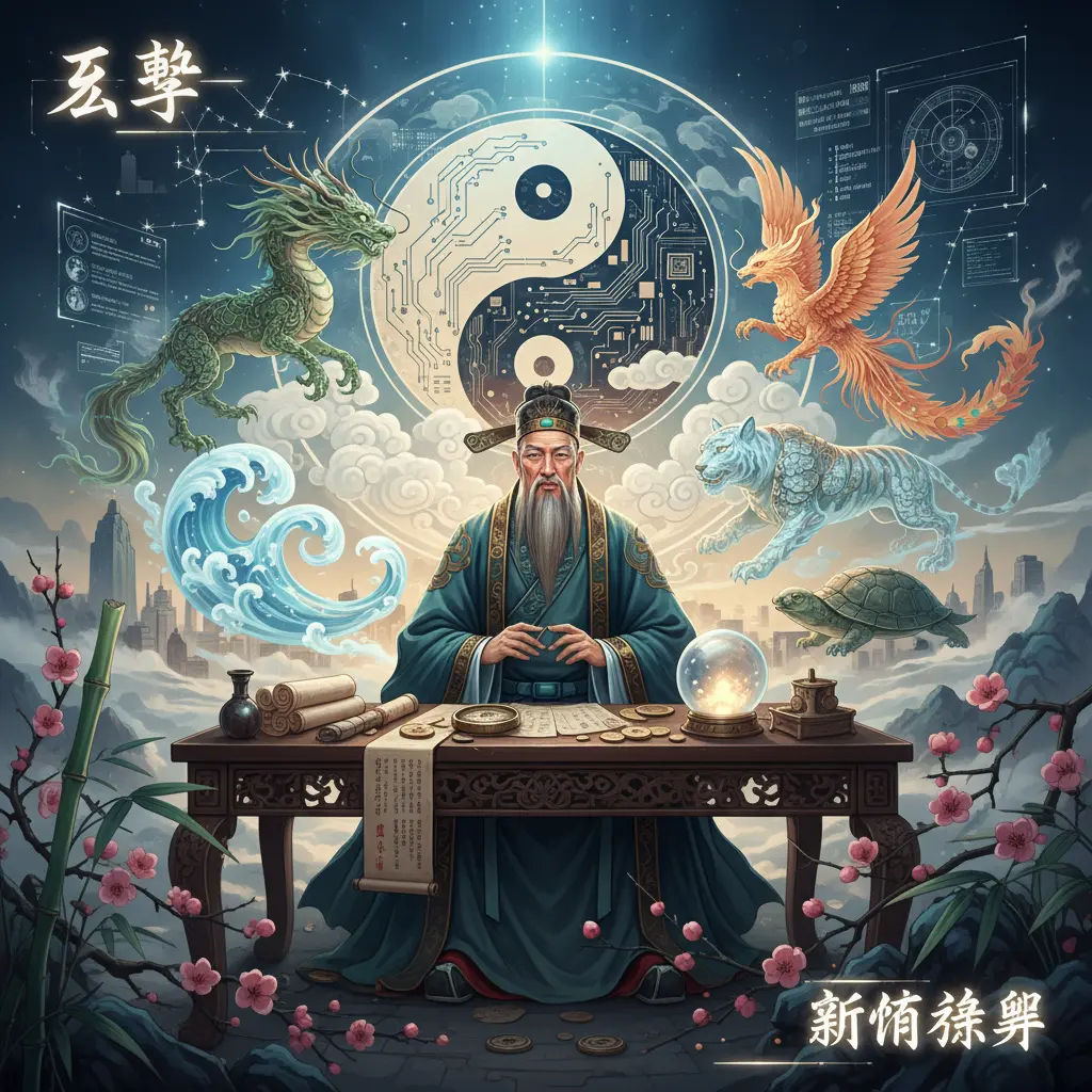 算命師傅 - 玄學