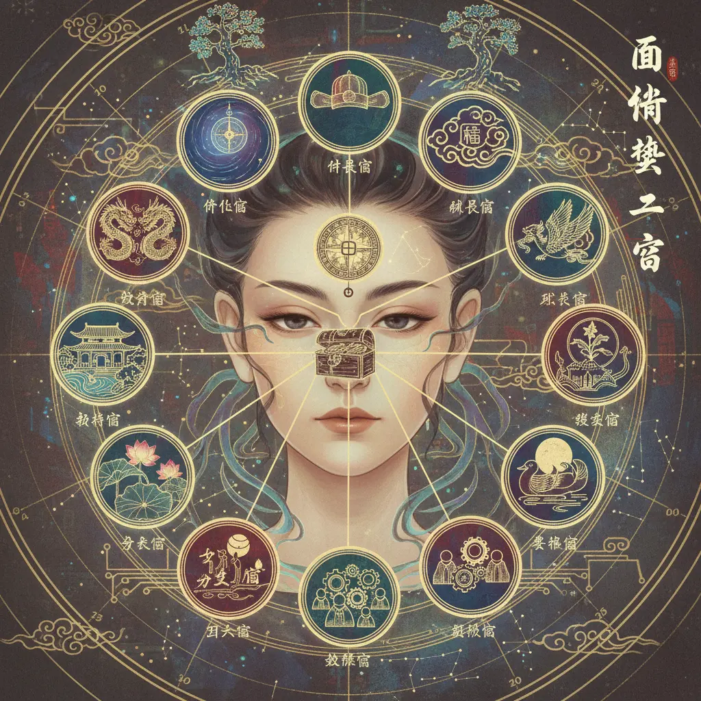 面相學 - 十二宫